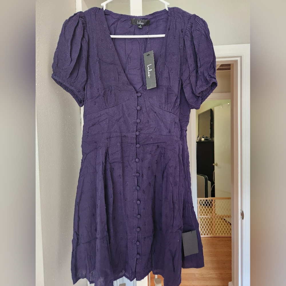 Navy blue mini dress - NWT